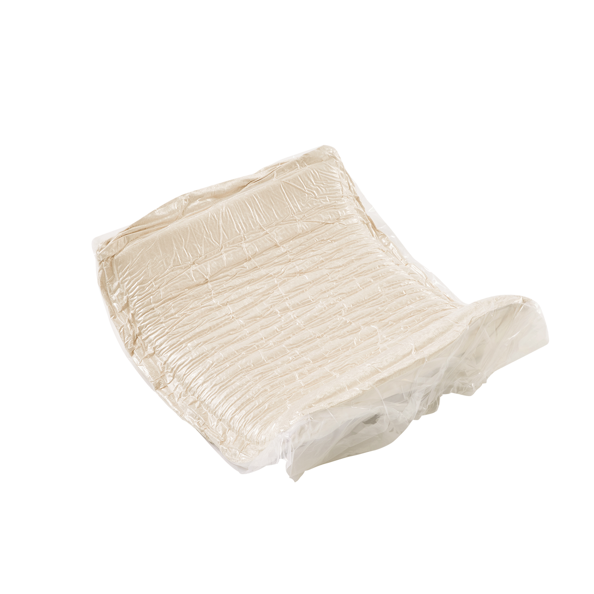 Armless Sofa Velvet-Light Camel, photo 8 of 9