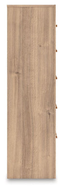 Kinlanni - Five Drawer Chest - Tan by Unique Piece Furniture