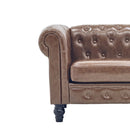2 Piece Chesterfield Sofa Set