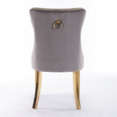 Nikki - Modern, High-End Tufted Dining Chair (Set of 2)