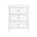 Luca - 3 Drawer Nightstand