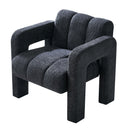 31.10" Boucle Upholstered Accent Chair by Unique Piece Furniture