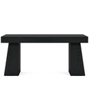 Executive Desk, Workstation With Double Trapezoid Base