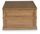 Sharlance - Lift Top Cocktail Table - Light Brown