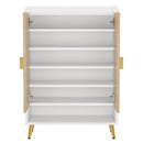 Shoe Cabinet With Doors, 7 Tier Storage Organizer
