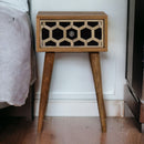 Inlay Bone Inlay Drawer Nightstand by HouseOfZazla