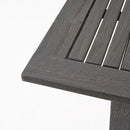7-Piece Outdoor Dining Set with Extendable Acacia Wood Table