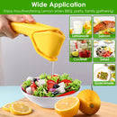 Manual Lemon Squeezer Fold Flat Design Effortless Hand Lemon Juicer Squeezer Manual Citrus Juicer with Sideways Pivot Increase Leverage Reduce Effort by GBruno Store