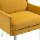 Accent Chair, Living Room Chair / leisure single sofa with acrylic feet