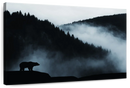 Misty Mountain Bear Wall Art