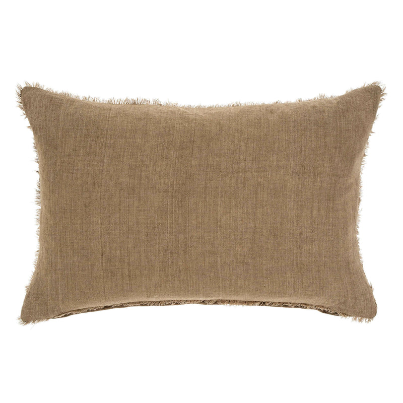 16x24 Lina Linen Pillow Hazelnut