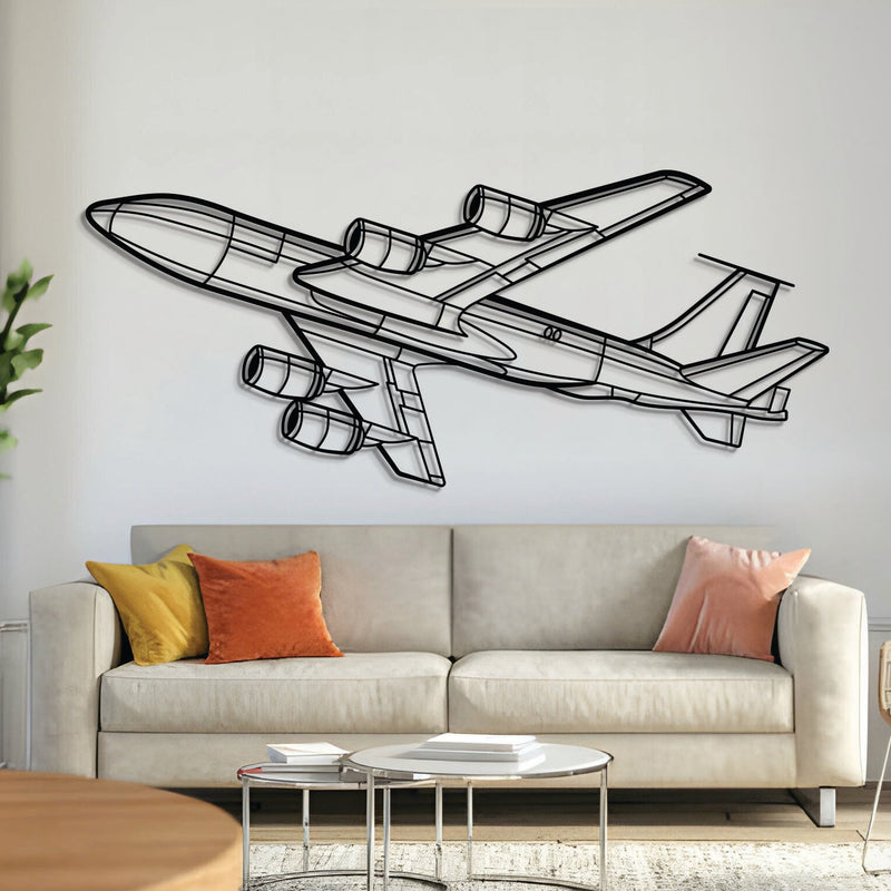 KC-135R Stratonker Angle Metal Aircraft Wall Art - NCP0431