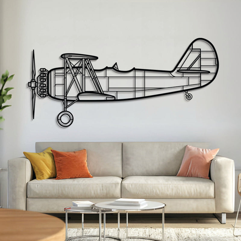 N3N-3 Metal Aircraft Wall Art - NCP0337