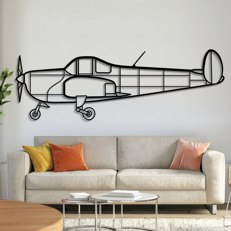 Ercoupe 415-C Metal Aircraft Wall Art - NCP0066