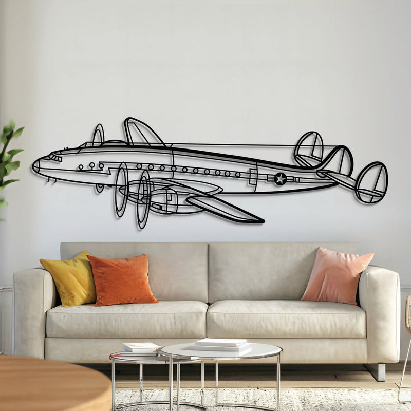 C-121A Constellation Metal Aircraft Wall Art - NCP0415