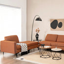 Modular L-shaped Sectional Sofa with Reversible Ottoman and 2 USB Ports by LJGDeals