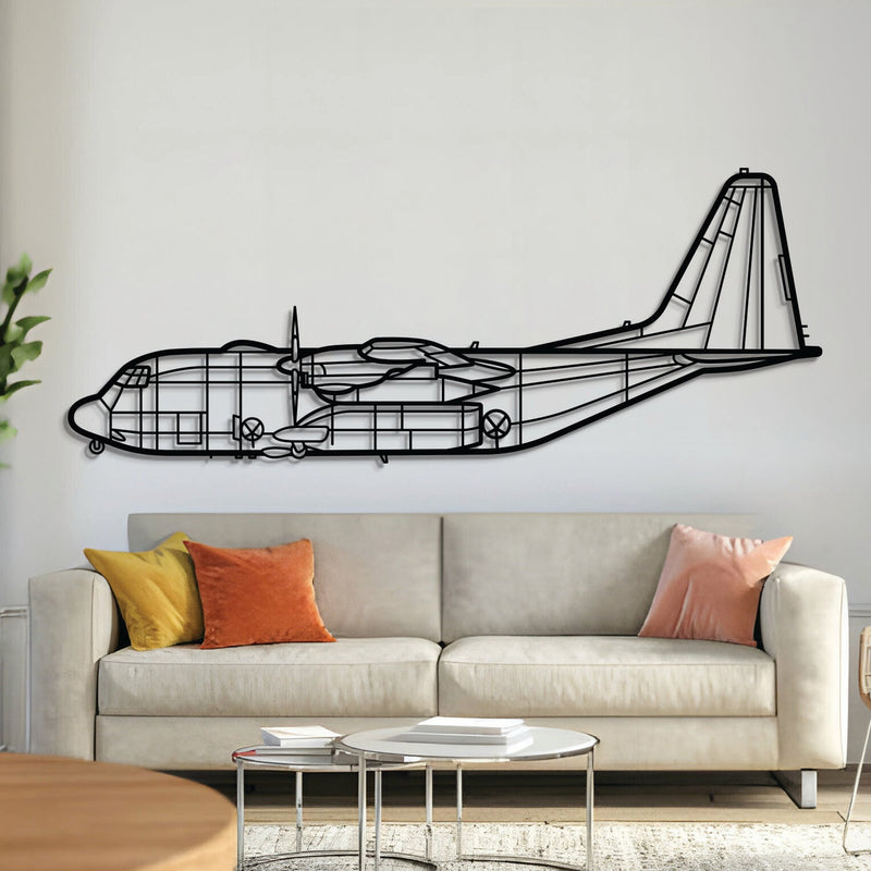 AC-130J Ghostrider Metal Aircraft Wall Art - NCP0257