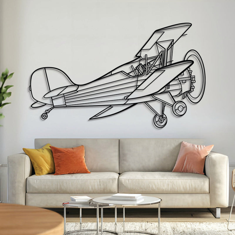 Renegade Spirit R7 Angle Metal Aircraft Wall Art - NCP0490