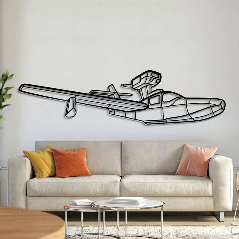 270 Turbo Renegade Metal Aircraft Wall Art - NCP0403