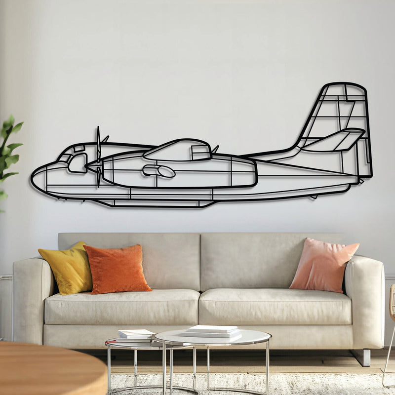 S-2T Metal Aircraft Wall Art - NCP0341