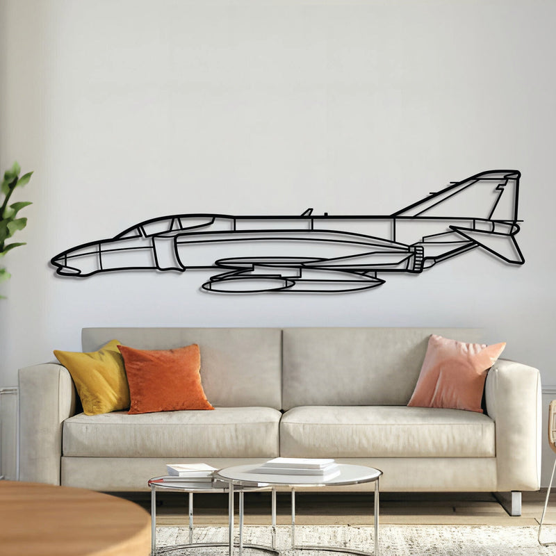 Douglas F-4D Metal Aircraft Wall Art - NCP0271