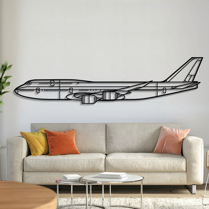 747-8 Metal Aircraft Wall Art - NCP0008