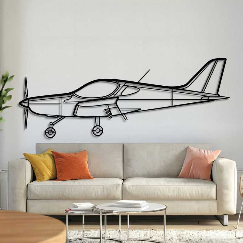 Bristell Metal Aircraft Wall Art - NCP0262