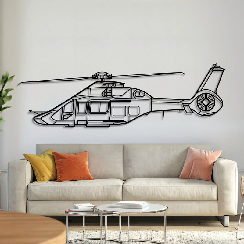 H160 Metal Aircraft Wall Art - NCP0382