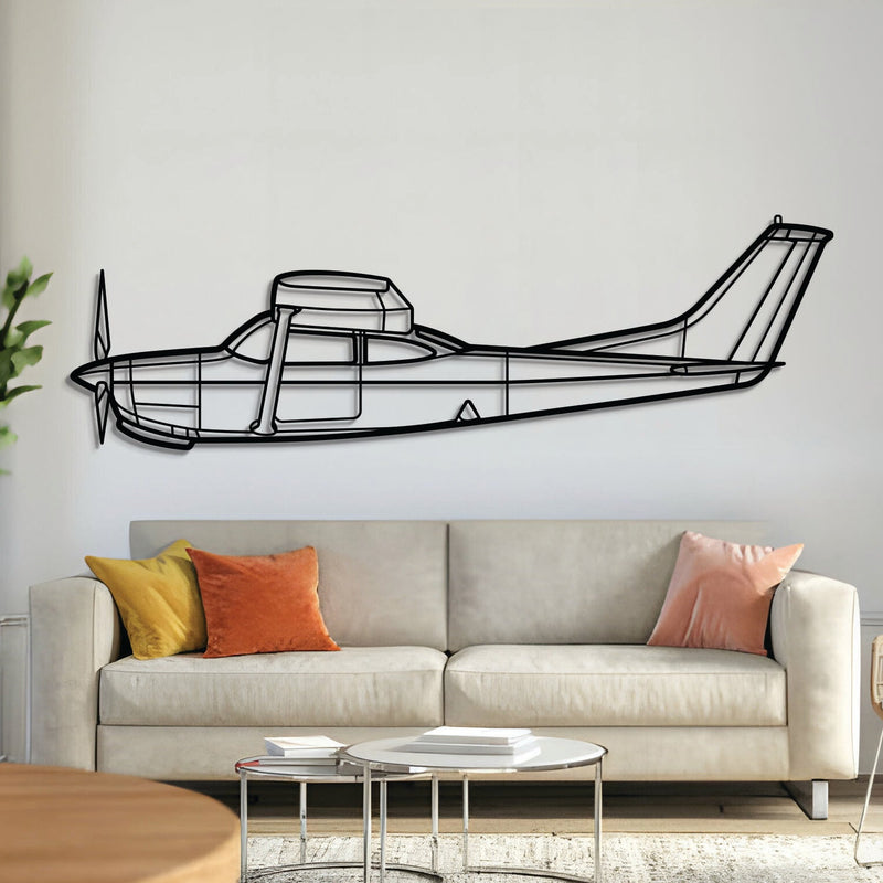 R182 Metal Aircraft Wall Art - NCP0121