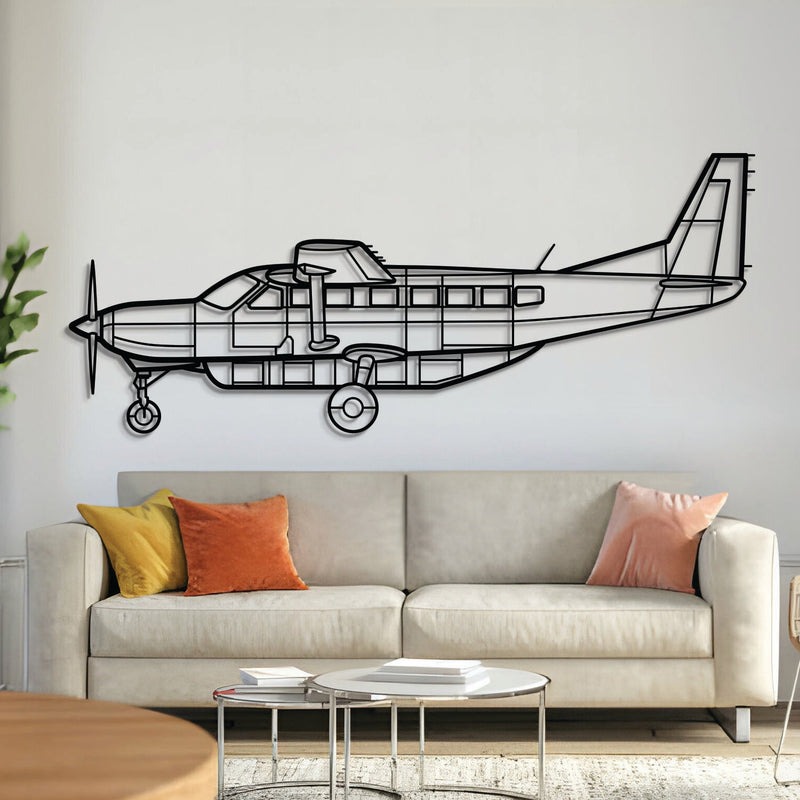 C208B Grand Caravan Metal Aircraft Wall Art - NCP0217