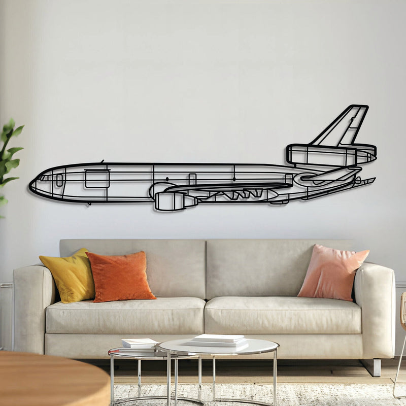 KC-10 Extender Metal Aircraft Wall Art - NCP0099