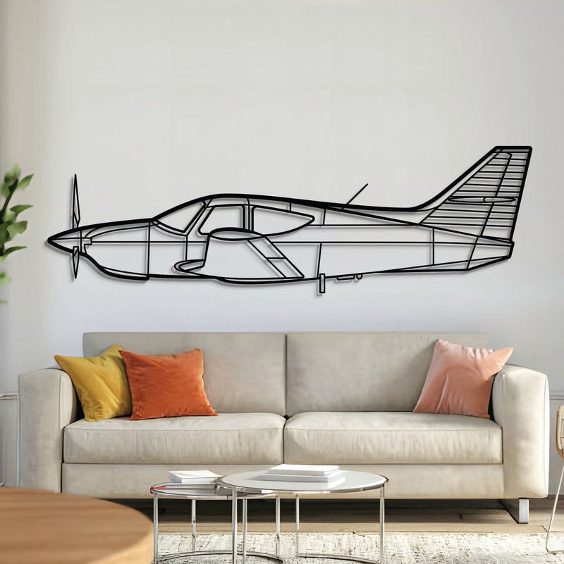 Commander 114B Metal Aircraft Wall Art - NCP0373