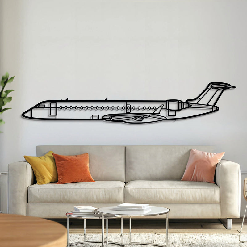 CRJ700 Metal Aircraft Wall Art - NCP0218