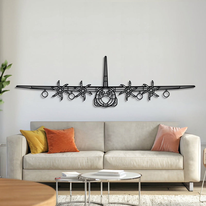 KC-130J Hercules Front Metal Aircraft Wall Art - NCP0385