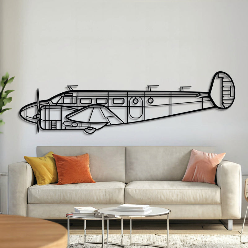 C45-H Expeditor Metal Aircraft Wall Art - NCP0314