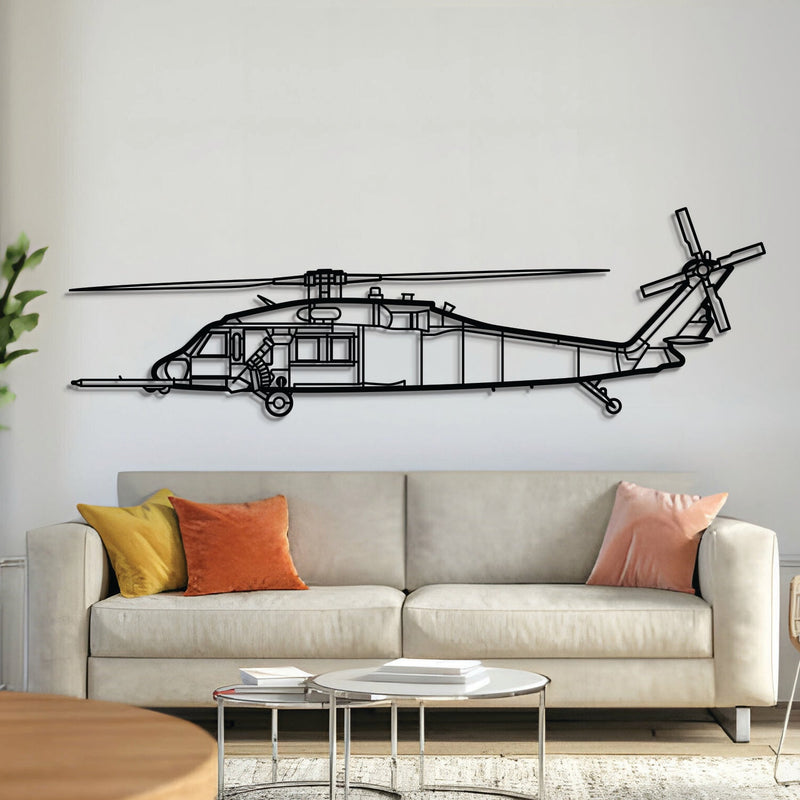 HH-60 Pave Hawk Metal Aircraft Wall Art - NCP0229