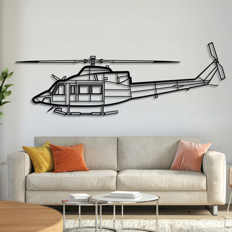 412EP Metal Aircraft Wall Art - NCP0157