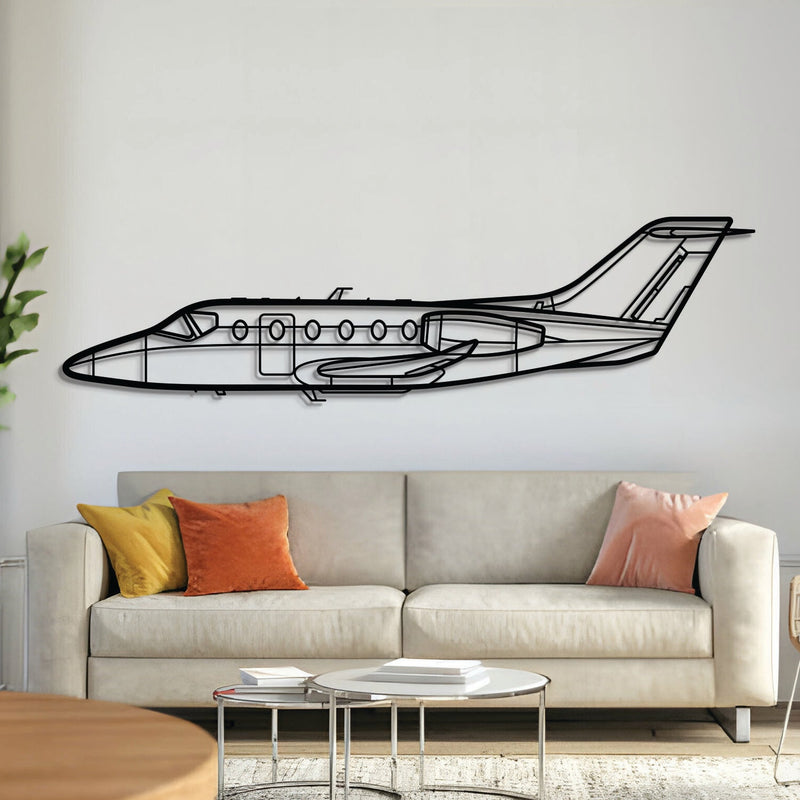 Hawker 400 Metal Aircraft Wall Art - NCP0180