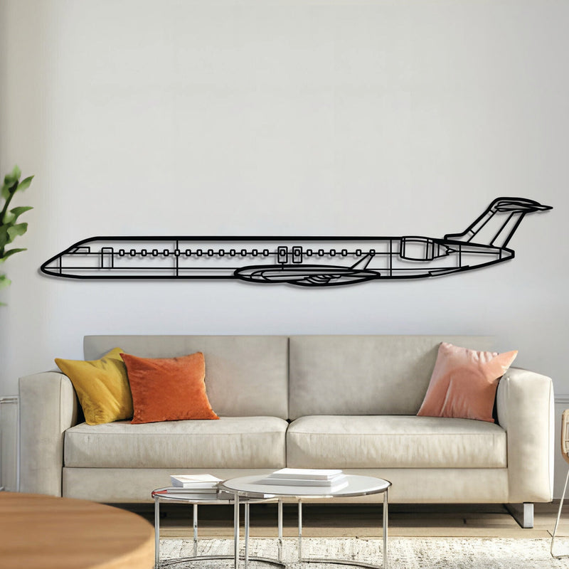 CRJ900 Metal Aircraft Wall Art - NCP0054