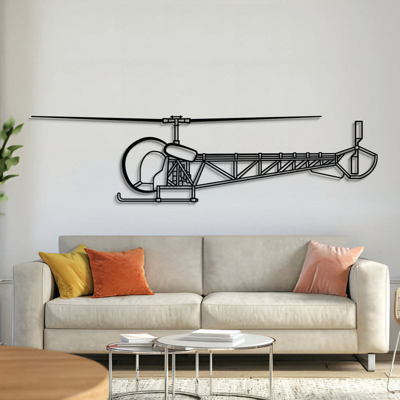 47 Metal Aircraft Wall Art - NCP0352