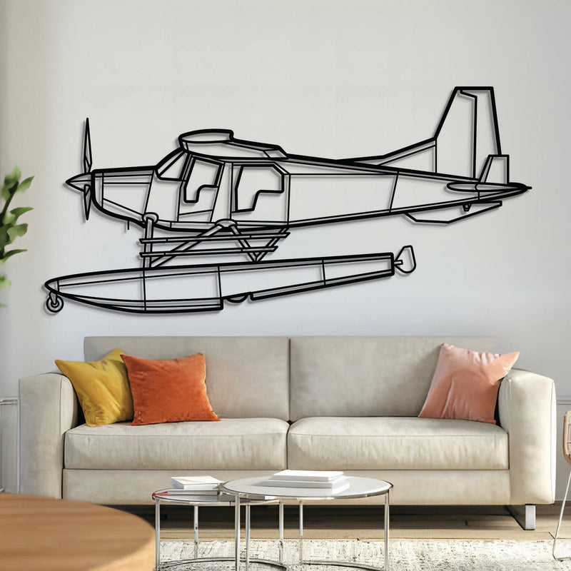 Bush Hawk XP Metal Aircraft Wall Art - NCP0313