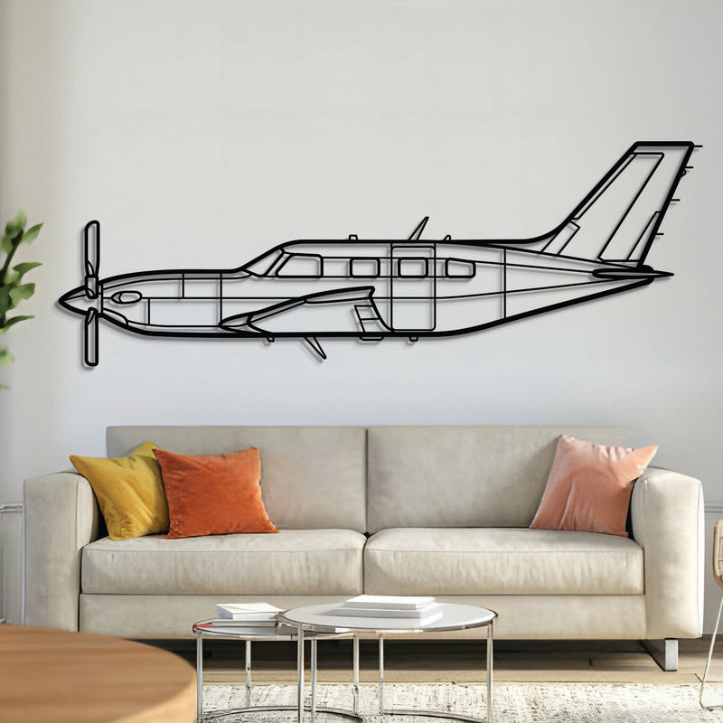 600M SLS Metal Aircraft Wall Art - NCP0159