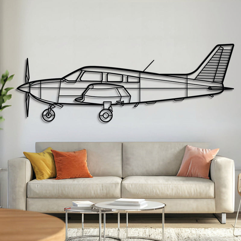 Archer LX Metal Aircraft Wall Art - NCP0027