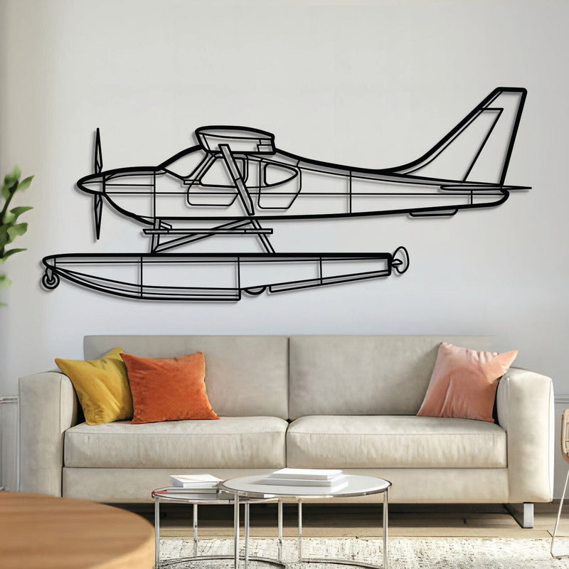 Sportsman 2+2 Metal Aircraft Wall Art - NCP0345