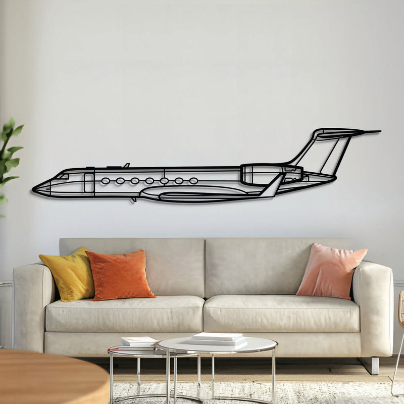 G550 Metal Aircraft Wall Art - NCP0089