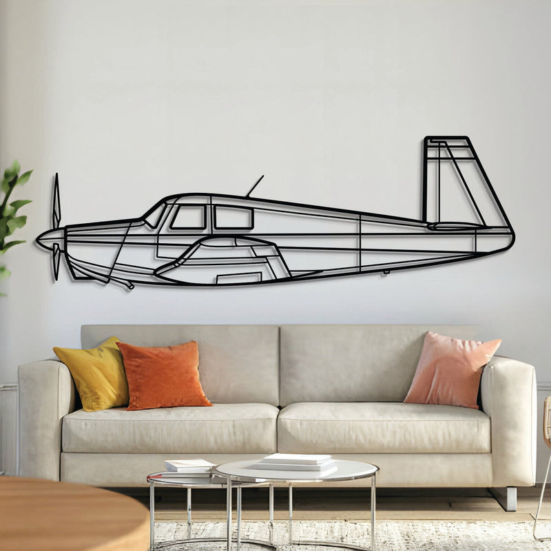 M20C Metal Aircraft Wall Art - NCP0104