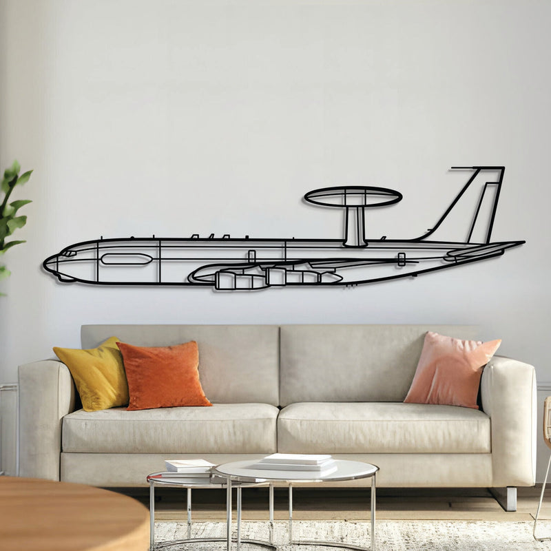 E-3G Sentry Metal Aircraft Wall Art - NCP0273