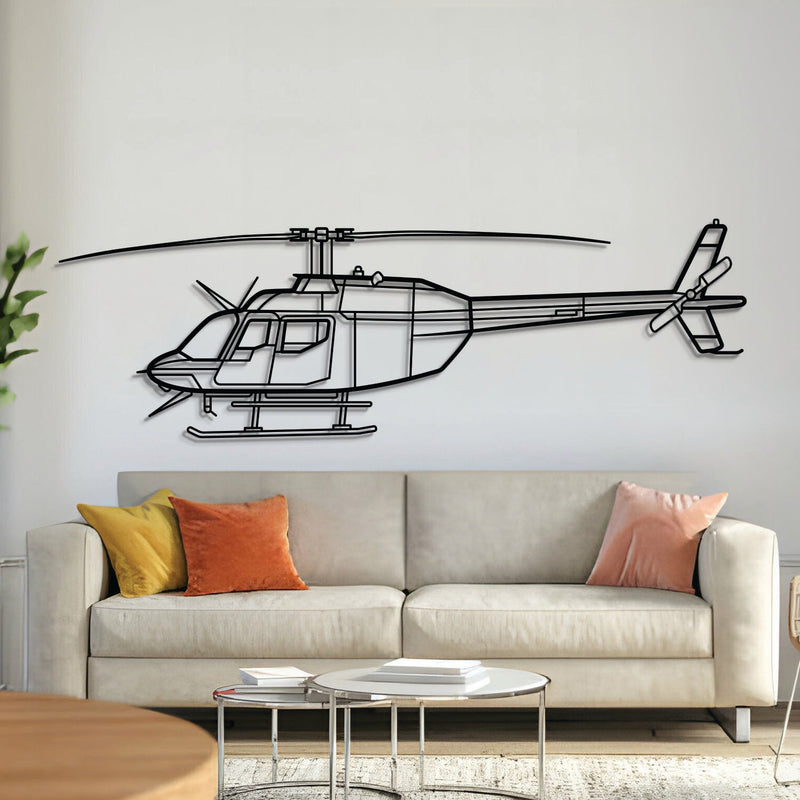 206 Metal Aircraft Wall Art - NCP0455