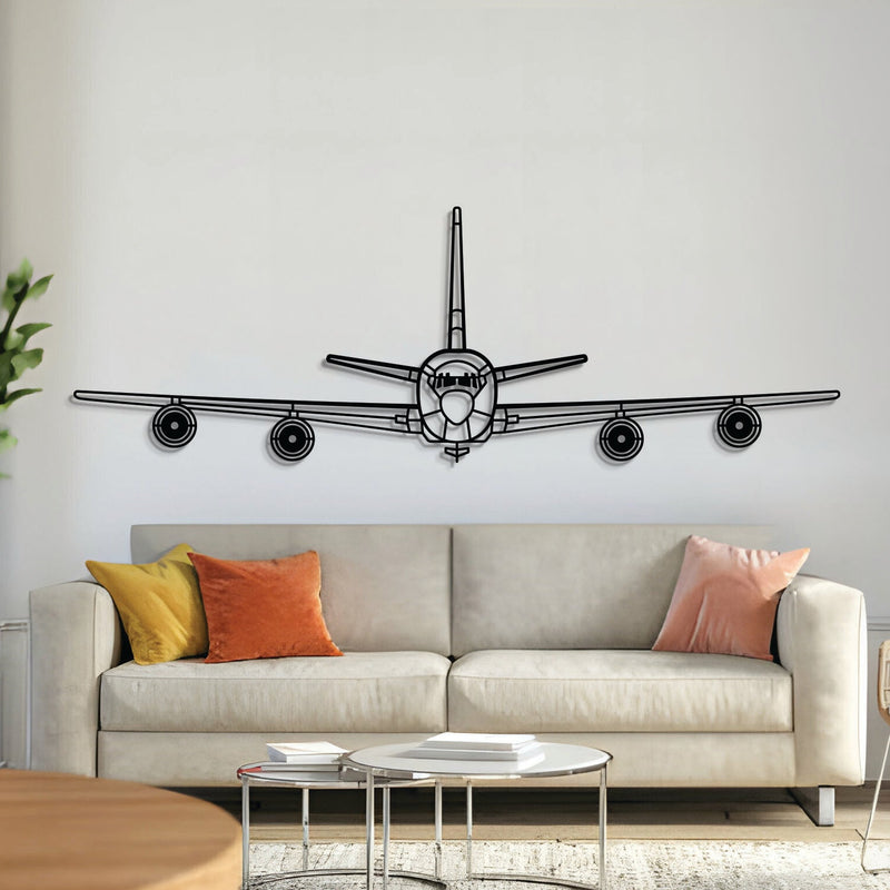 KC-135R Stratotanker Front Metal Aircraft Wall Art - NCP0386