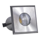 DMS52 3W COB LED 12V Low Voltage Square Top Stainless Steel Waterproof In-Ground Landscape Well Light